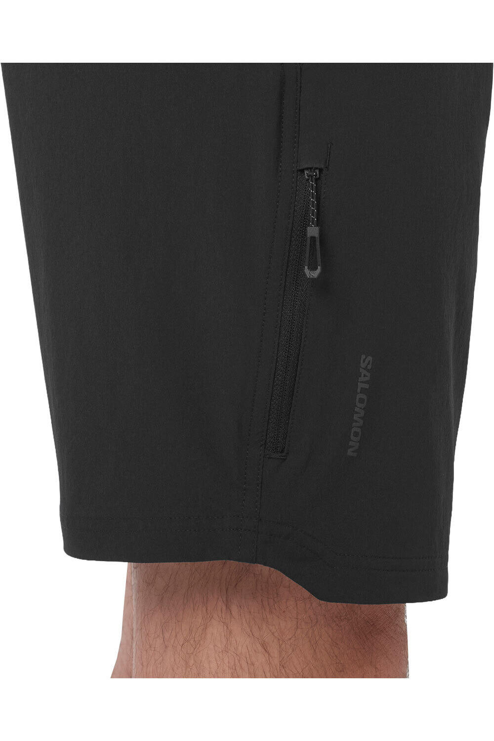 Salomon pantalón corto montaña hombre WAYFARER 2.0 NEGRO 04