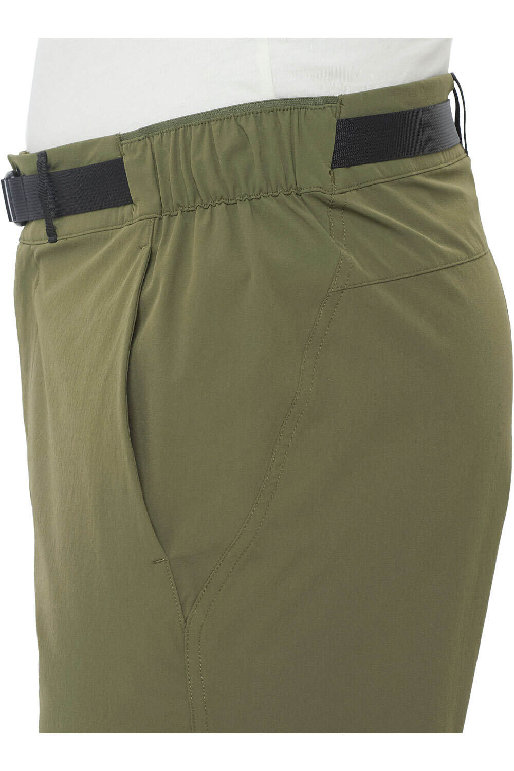 Salomon pantalón corto montaña hombre WAYFARER 2.0 VERDE 03