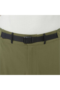 Salomon pantalón corto montaña hombre WAYFARER 2.0 VERDE vista detalle