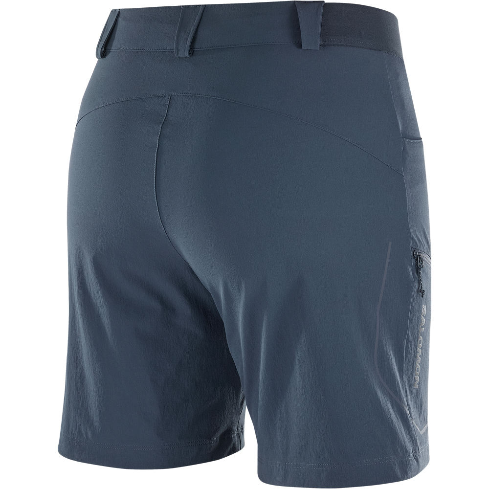 Salomon pantalón corto montaña mujer WAYFARER AZUL 06