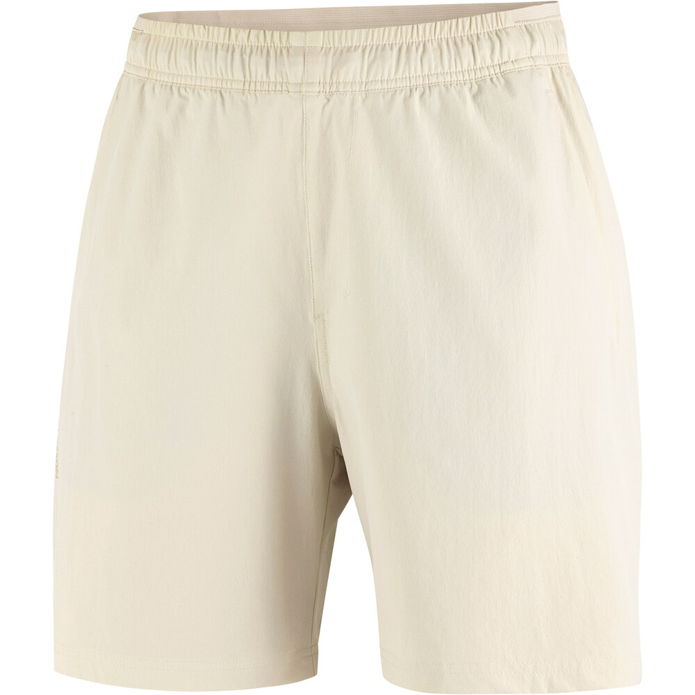 Salomon pantalón corto montaña mujer WAYFARER EASE 2.0 GRIS 03