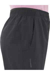 Salomon pantalón corto montaña mujer WAYFARER EASE 2.0 NEGRO 03