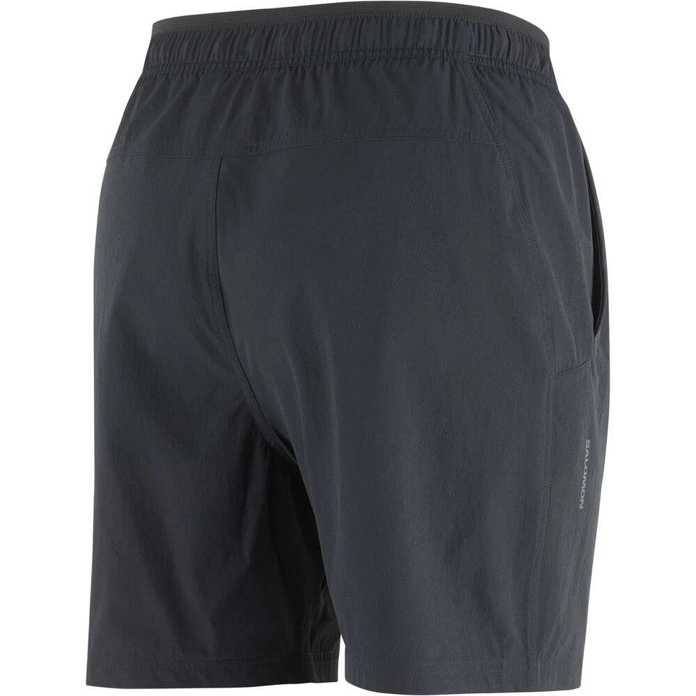 Salomon pantalón corto montaña mujer WAYFARER EASE 2.0 NEGRO 05