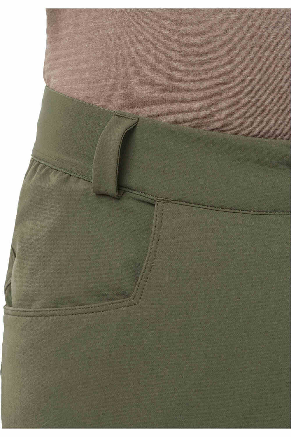 Salomon pantalón montaña hombre WAYFARER WARM MARRON vista detalle