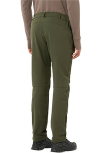 Salomon pantalón montaña hombre WAYFARER WARM MARRON vista trasera