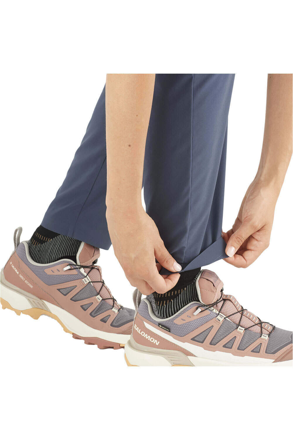 Salomon pantalón montaña mujer COMET AZUL 05