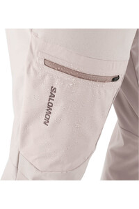 Salomon pantalón montaña mujer OUTERPATH UTILITY MARRON 06