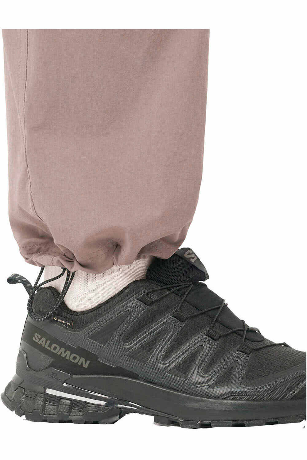 Salomon pantalón montaña mujer WAYFARER 2.0 NEGRO vista detalle