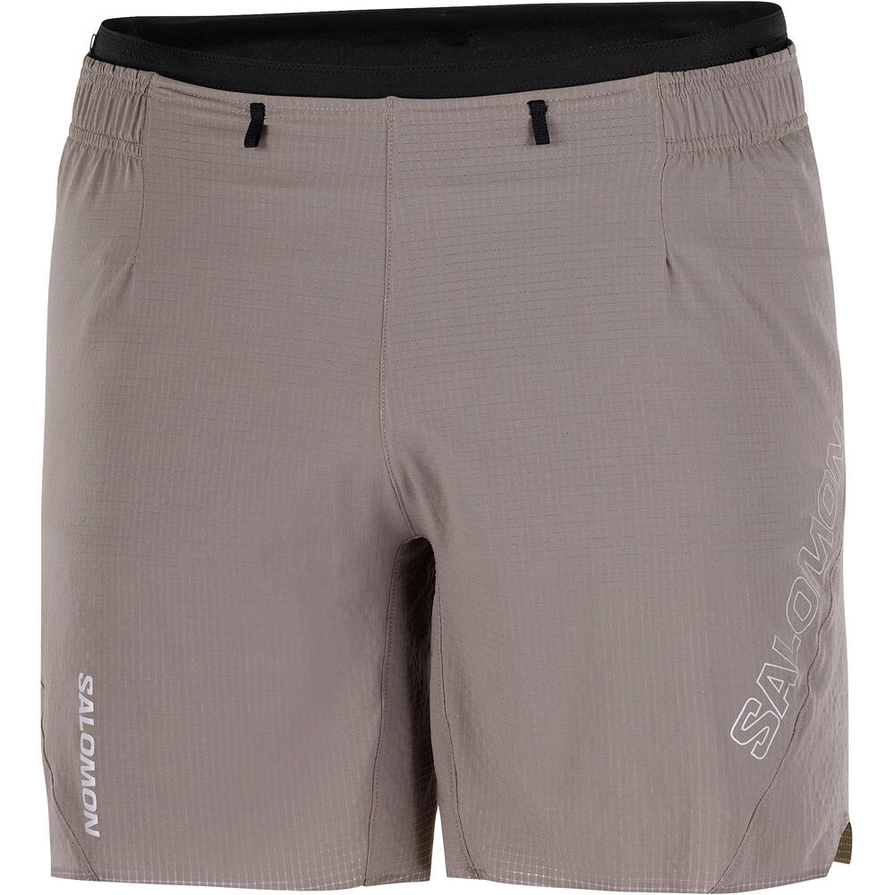 Salomon pantalón running hombre SENSE AERO 7 NEGRO vista detalle