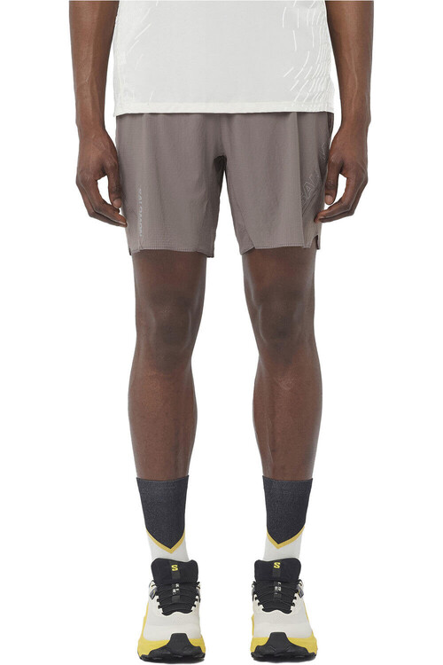 Salomon pantalón running hombre SENSE AERO 7 NEGRO