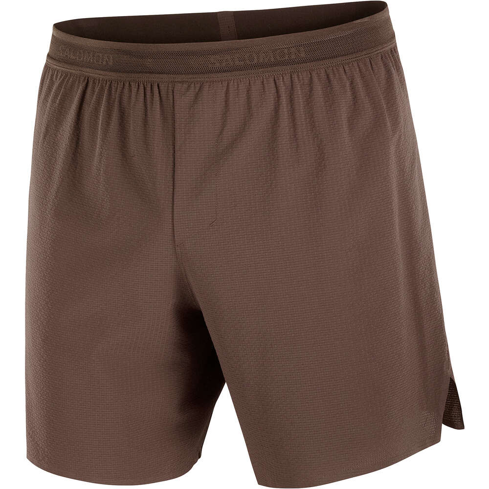 Salomon pantalón running hombre SENSE AERO MARRON 04