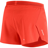 Salomon pantalón running hombre SENSE AERO SPLT 3 ROJO 05