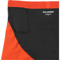 Salomon pantalón running hombre SENSE AERO SPLT 3 ROJO 06