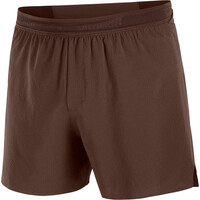 Salomon pantalón running hombre SENSE AERO STOW 5 MARRON 05