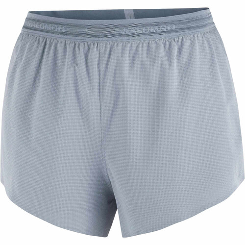 Salomon pantalones cortos trail running mujer SENSE AERO SPLT 3 AZUL