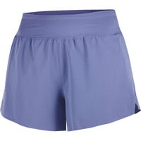 Salomon pantalones cortos trail running mujer SENSE AERO STOW 4 AZUL 04