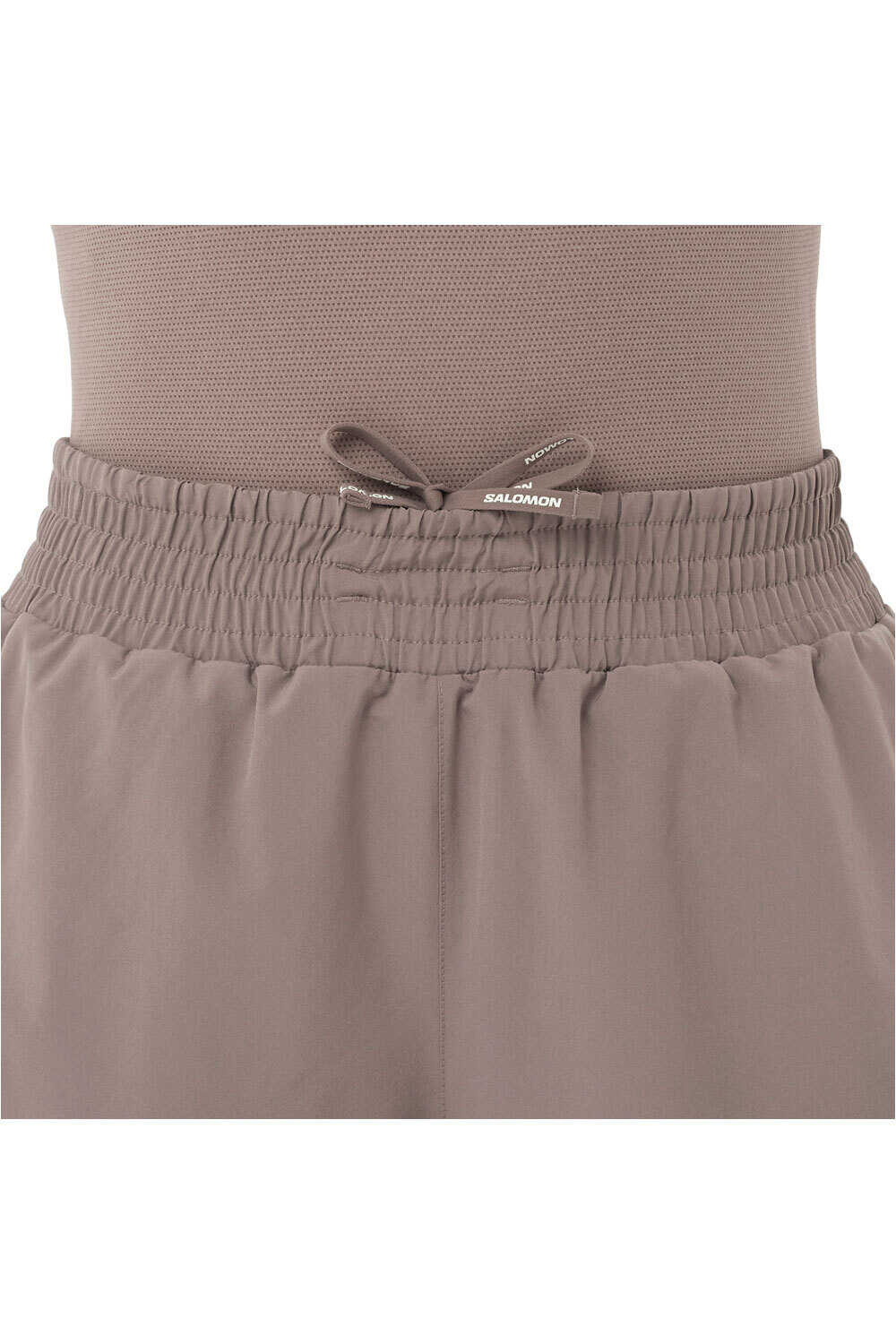 Salomon pantalones cortos trail running mujer SHKOUT CORE NEGRO 03
