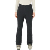Salomon pantalones esquí mujer REASON NEGRO vista frontal