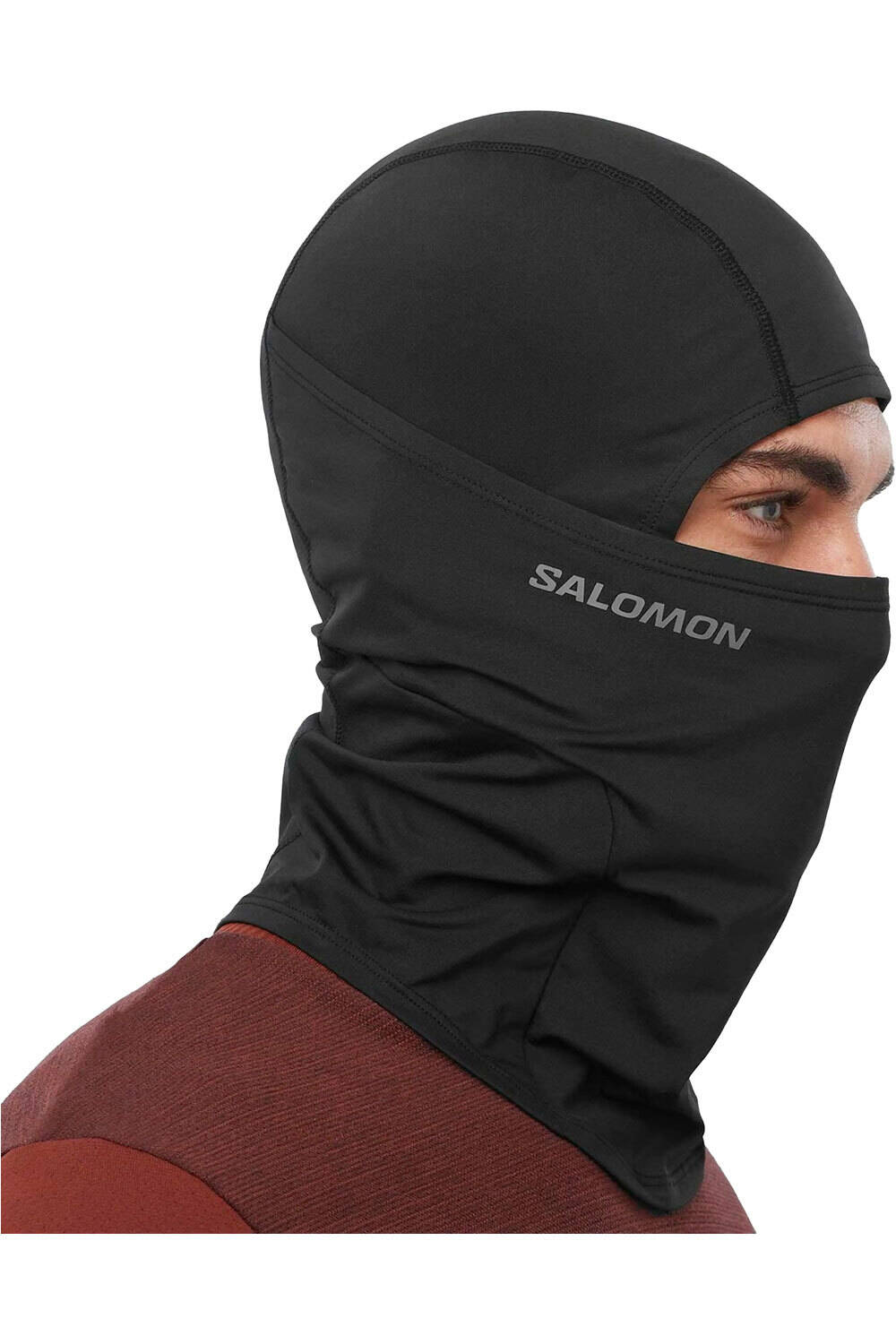 Salomon pasamontañas ABSOLUTE BALACLAVA U NEGRO vista frontal