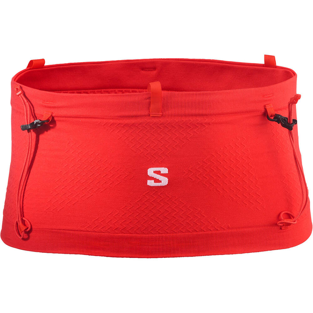 Salomon riñonera ADV SKIN SEAMLESS BELT ROJO 03