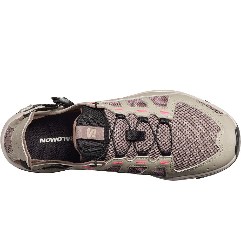 Salomon sandalias trekking mujer TECHAMPHIBIAN 5 GRIS 05