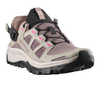 Salomon sandalias trekking mujer TECHAMPHIBIAN 5 GRIS lateral interior