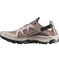Salomon sandalias trekking mujer TECHAMPHIBIAN 5 GRIS puntera