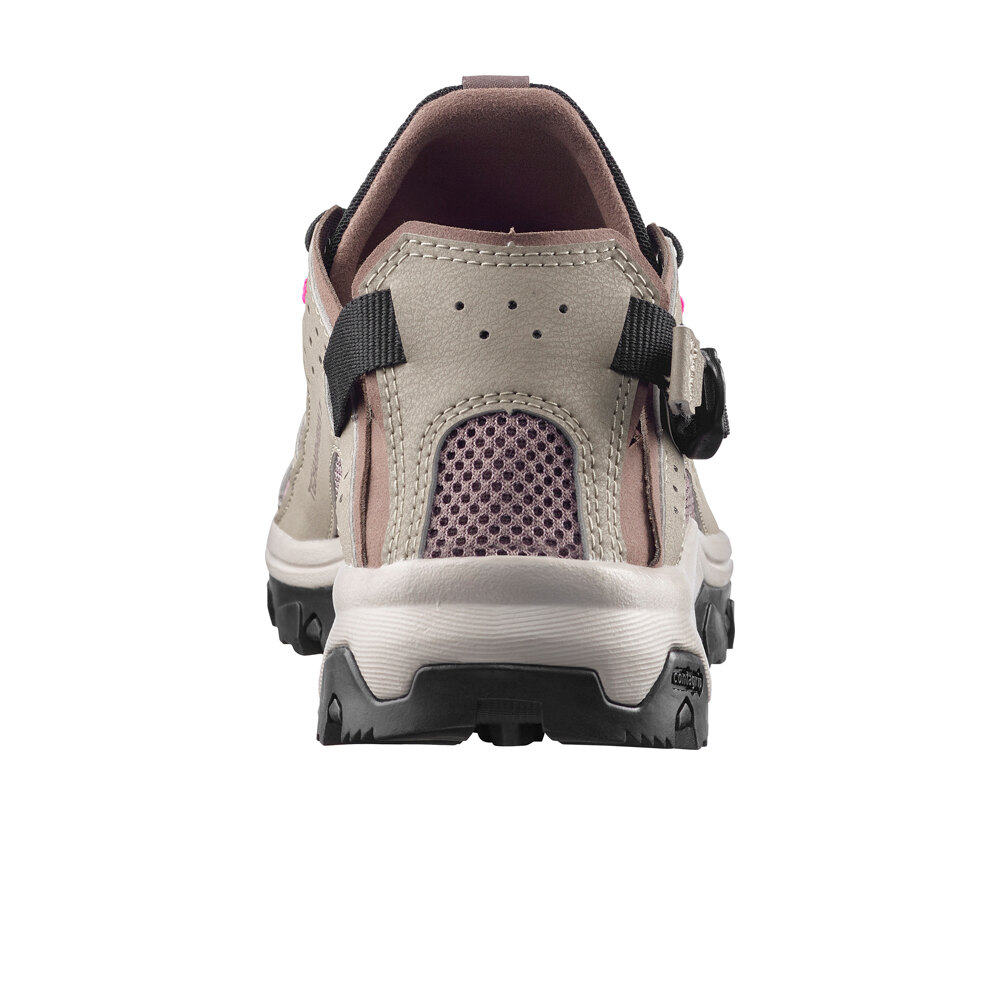 Salomon sandalias trekking mujer TECHAMPHIBIAN 5 GRIS vista trasera