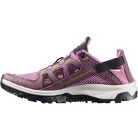 Salomon sandalias trekking mujer TECHAMPHIBIAN 5 MORADO puntera