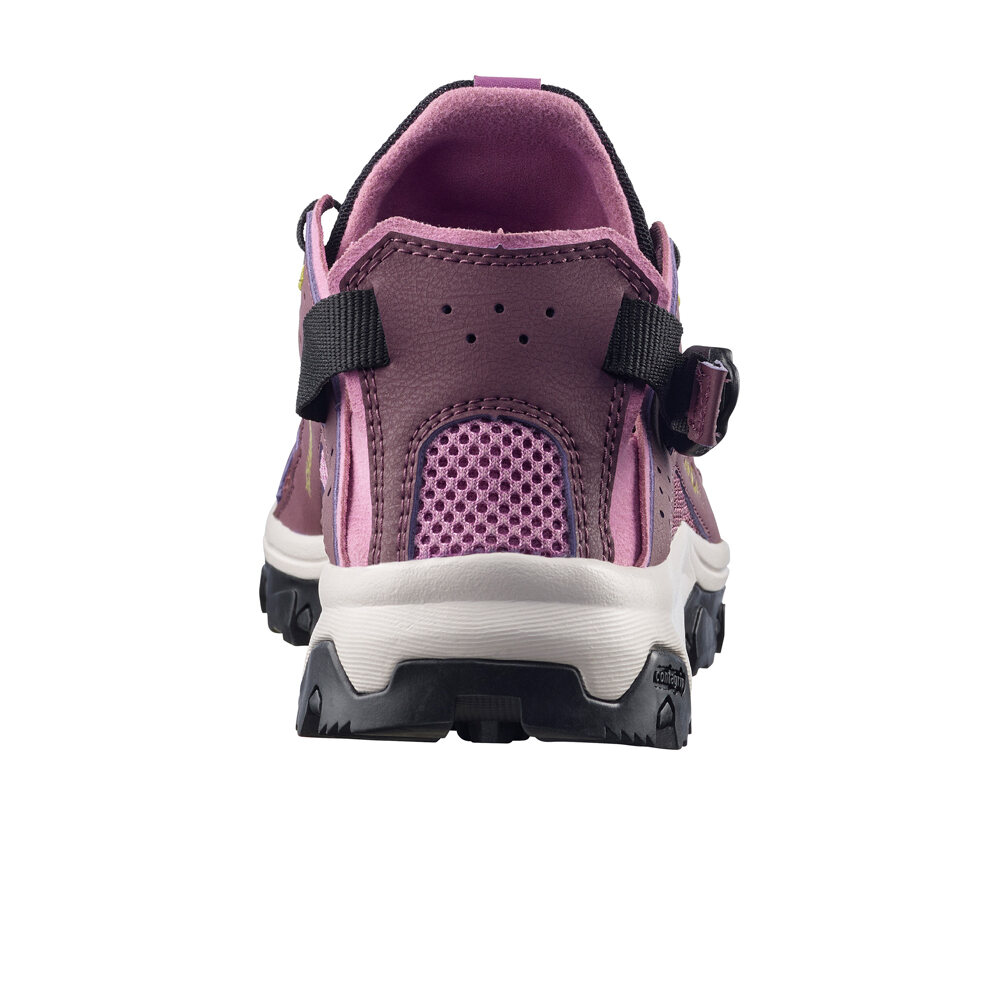 Salomon sandalias trekking mujer TECHAMPHIBIAN 5 MORADO vista trasera