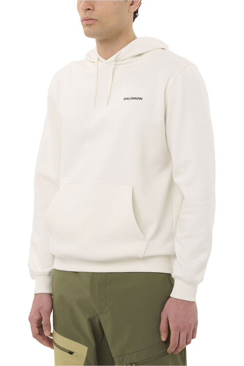 SALOMON CHEST LOGO blanco