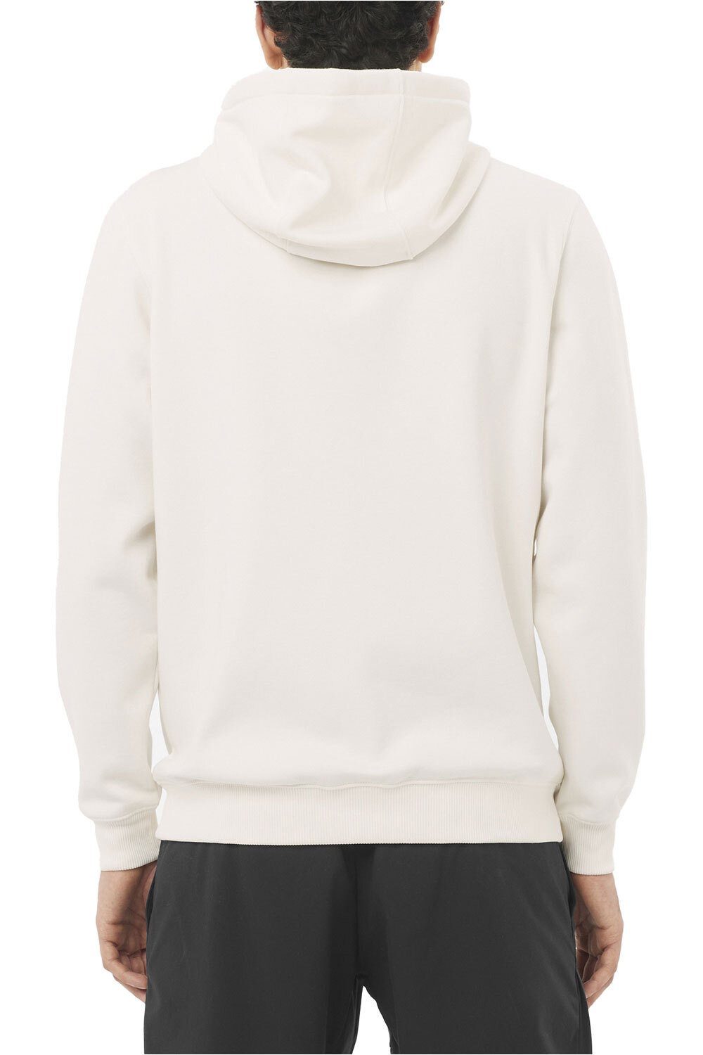 Salomon Sudaderas Montaña Hombre LOGO BLANCO vista trasera