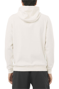 Salomon Sudaderas Montaña Hombre LOGO BLANCO vista trasera