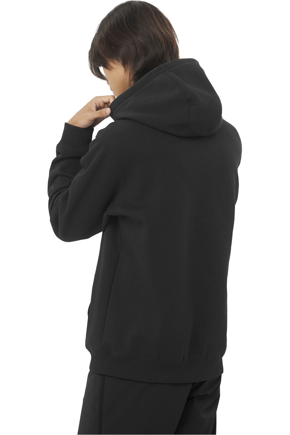 Salomon Sudaderas Montaña Hombre LOGO NEGRO vista trasera