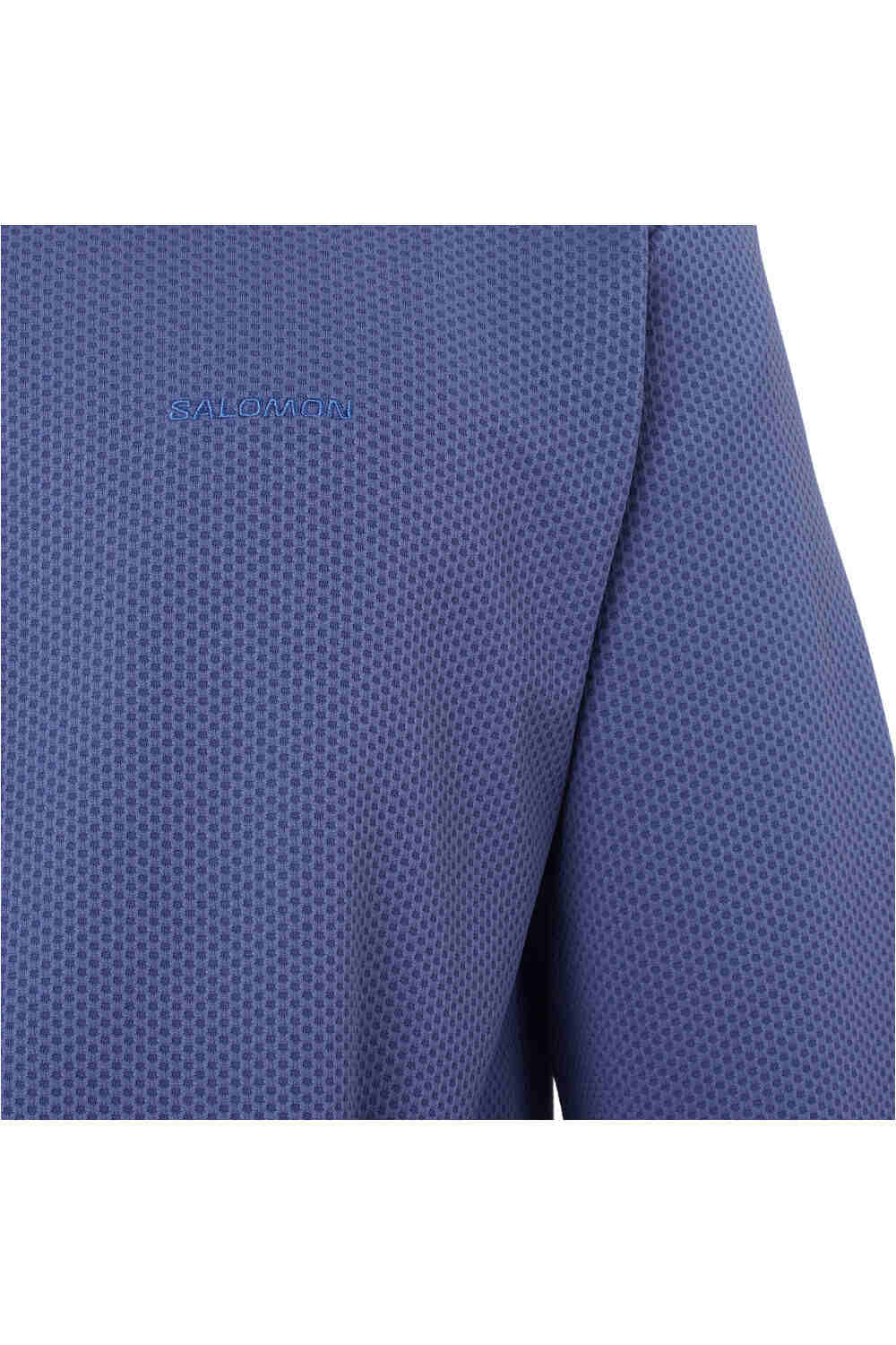 Salomon Sudaderas Montaña Hombre MOTOMESH AZUL 03