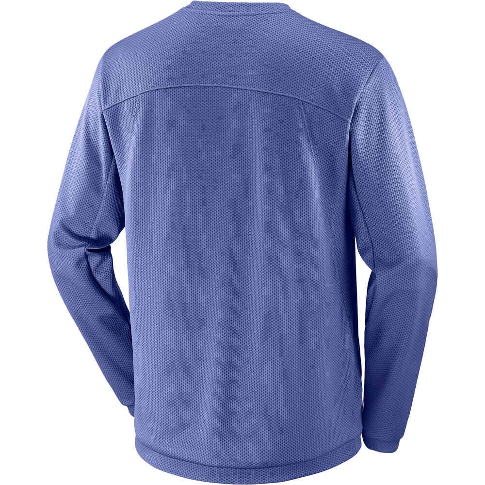 Salomon Sudaderas Montaña Hombre MOTOMESH AZUL 07