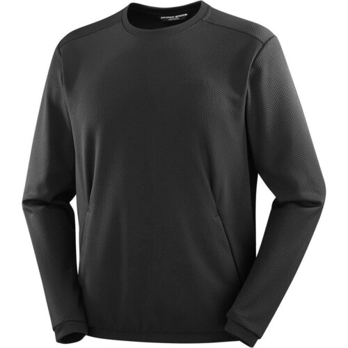 SALOMON MOTOMESH CREWNECK negro