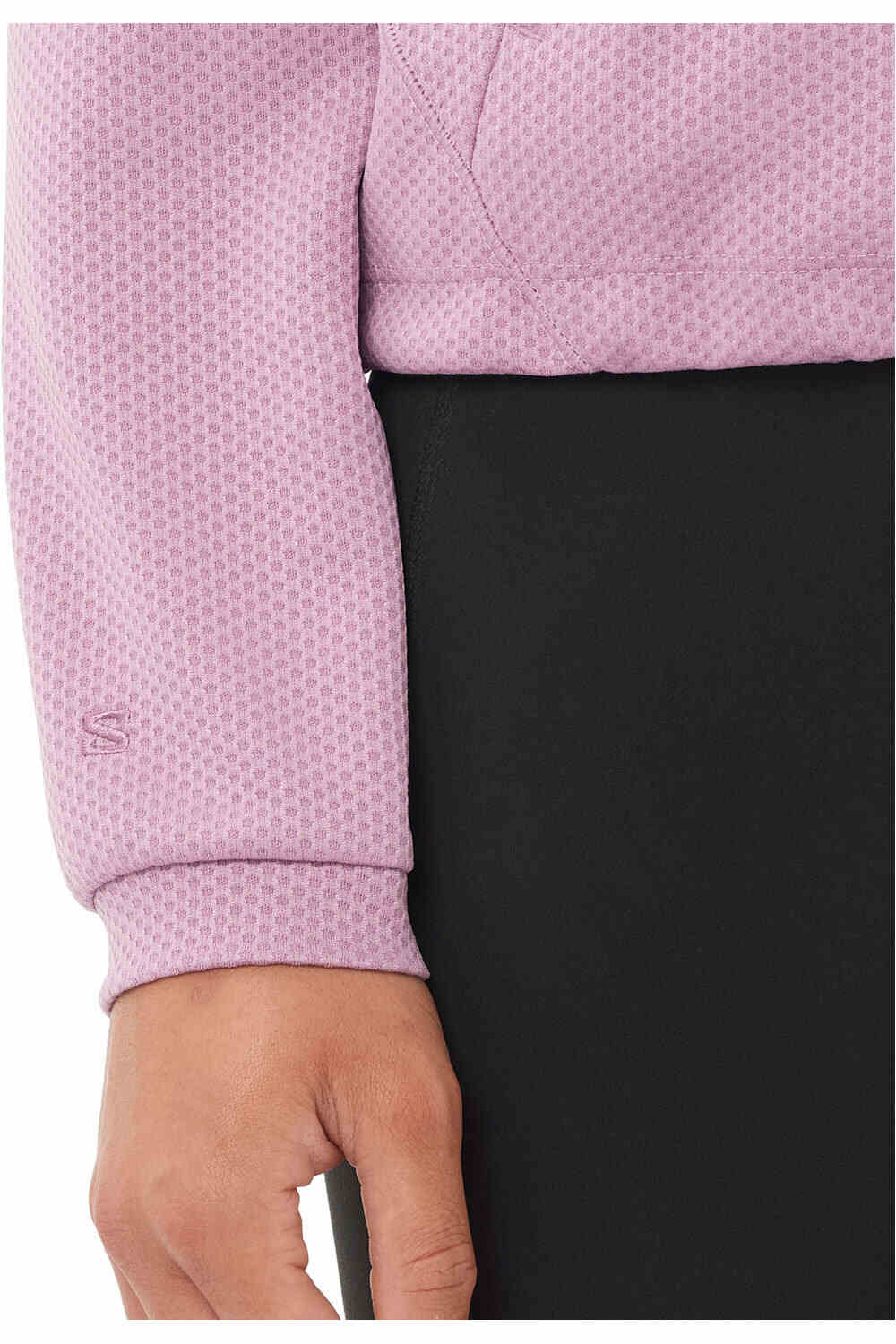 Salomon Sudaderas Montaña Mujer MOTOMESH MORADO 03