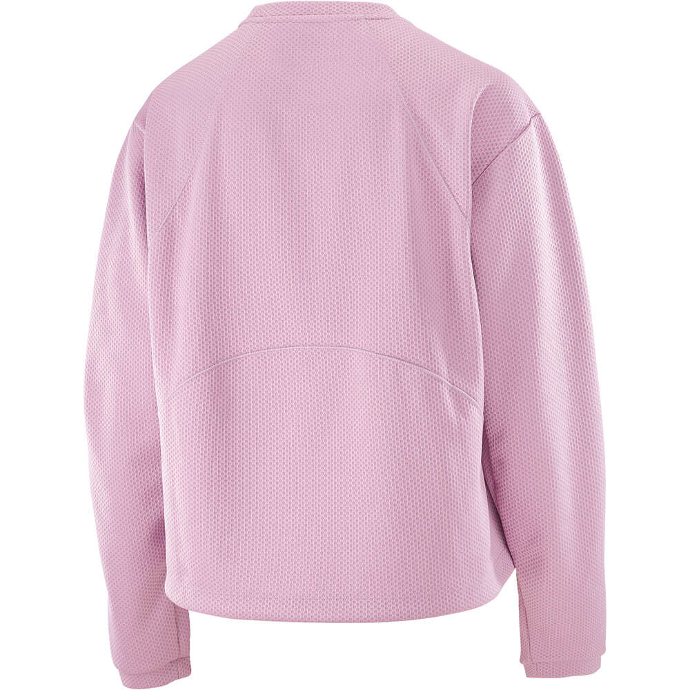 Salomon Sudaderas Montaña Mujer MOTOMESH MORADO 07
