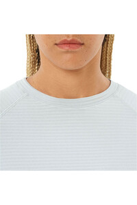 Salomon Sudaderas Montaña Mujer SNTIAL LIGHTWARM CN AZUL vista detalle
