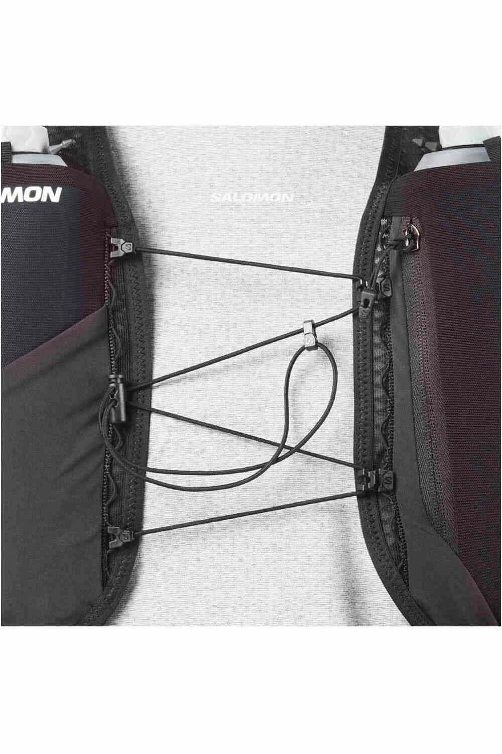 Salomon varios running GRAVEL SKIN 4 NEGRO 04