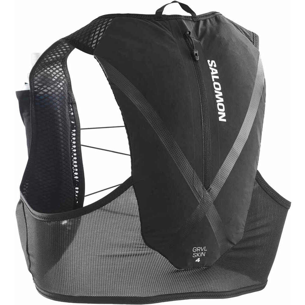 Salomon varios running GRAVEL SKIN 4 NEGRO 06