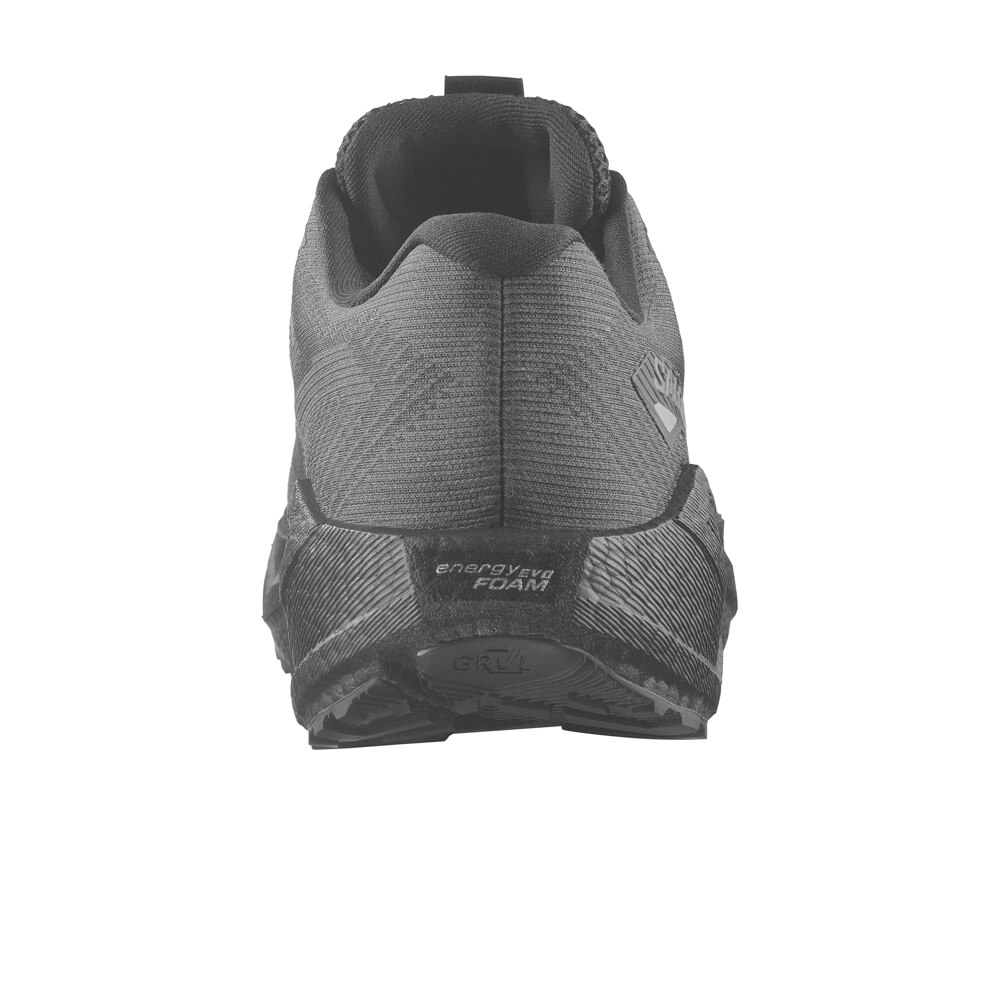 Salomon zapatilla running hombre AERO BLAZE 3 GRVL GORE-TEX NEGRO vista trasera