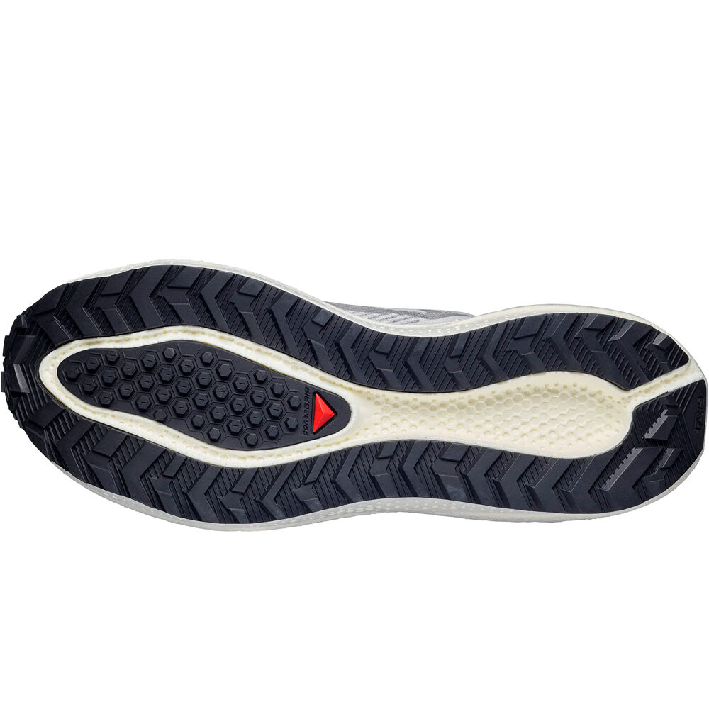 Salomon zapatilla running hombre AERO BLAZE 3 GRVL GRIS vista superior