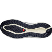 Salomon zapatilla running hombre AERO BLAZE 3 GRVL GRIS vista superior