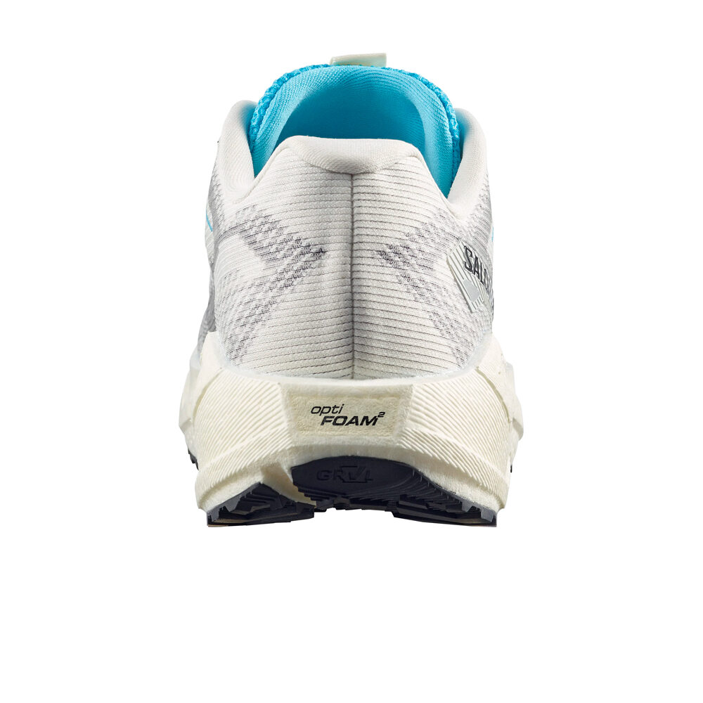 Salomon zapatilla running hombre AERO BLAZE 3 GRVL GRIS vista trasera