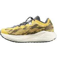 Salomon zapatilla running hombre AERO GLIDE 4 GRVL AMARILLO puntera