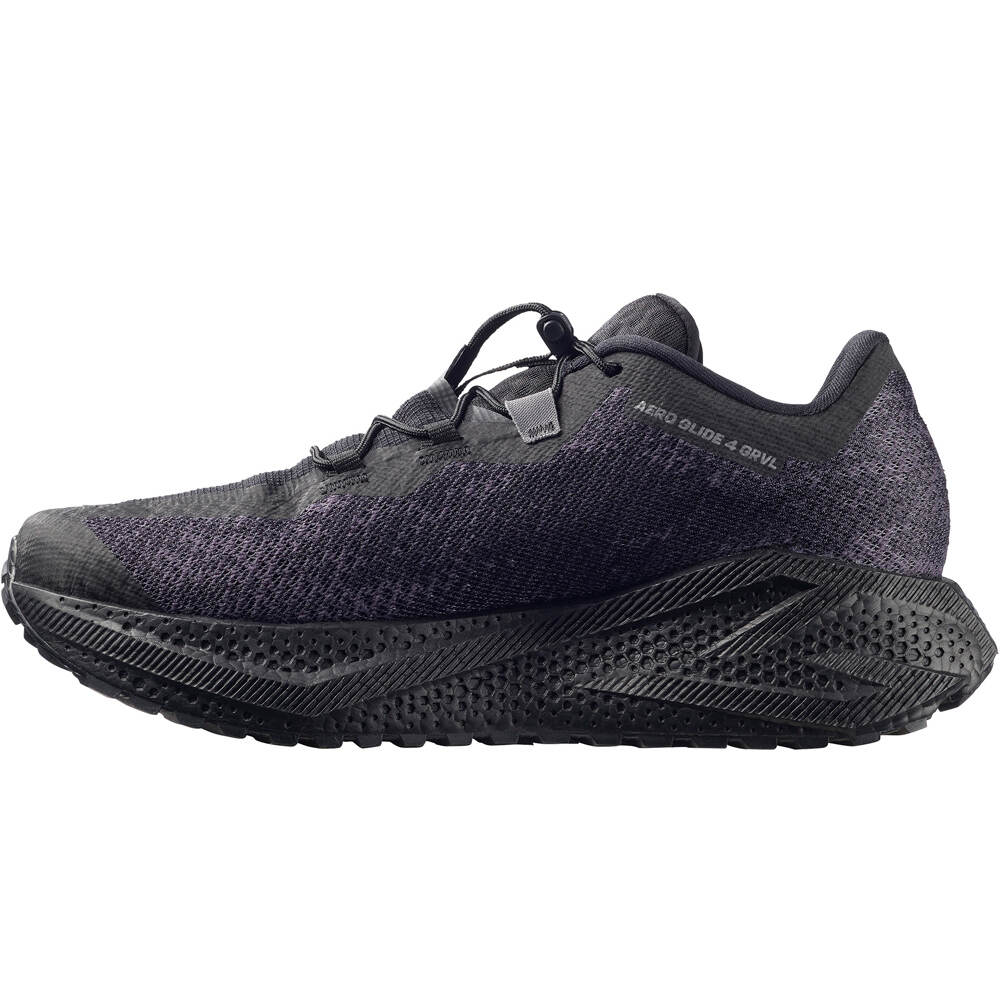 Salomon zapatilla running hombre AERO GLIDE 4 GRVL NEGRO puntera