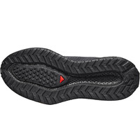 Salomon zapatilla running hombre AERO GLIDE 4 GRVL NEGRO vista superior