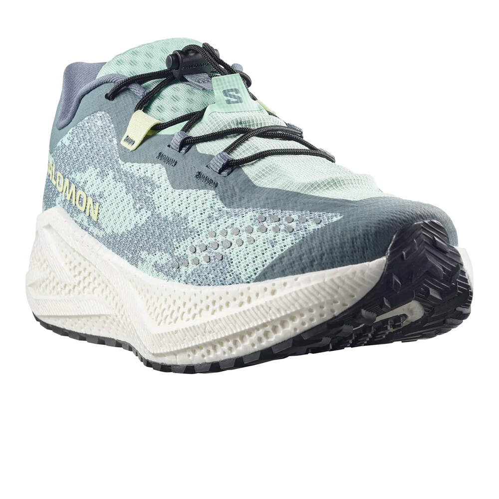 Salomon zapatilla running hombre AERO GLIDE 4 GRVL VERDE lateral interior